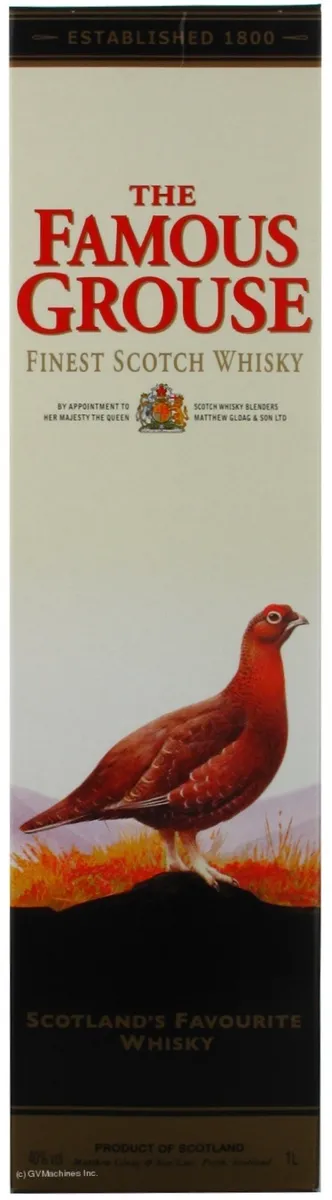 Whiskey Famous Grouse 40% 1000ml Scotland