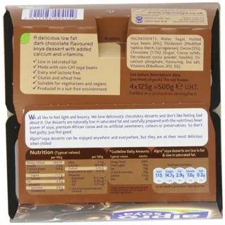 Alpro Dark Chocolate Dessert 4 x 125g (pack of 6) — photo 7