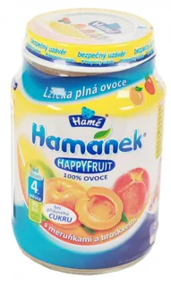 Hame Hamanek Fruit Puree Apple-Peach-Apricot 190g — photo 2