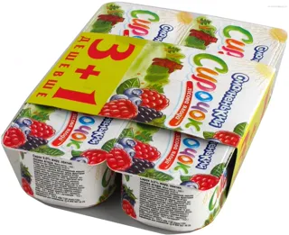 Smachnenka Whipped Curd Forest Berry 5% 4x100g plastic cup — photo 2