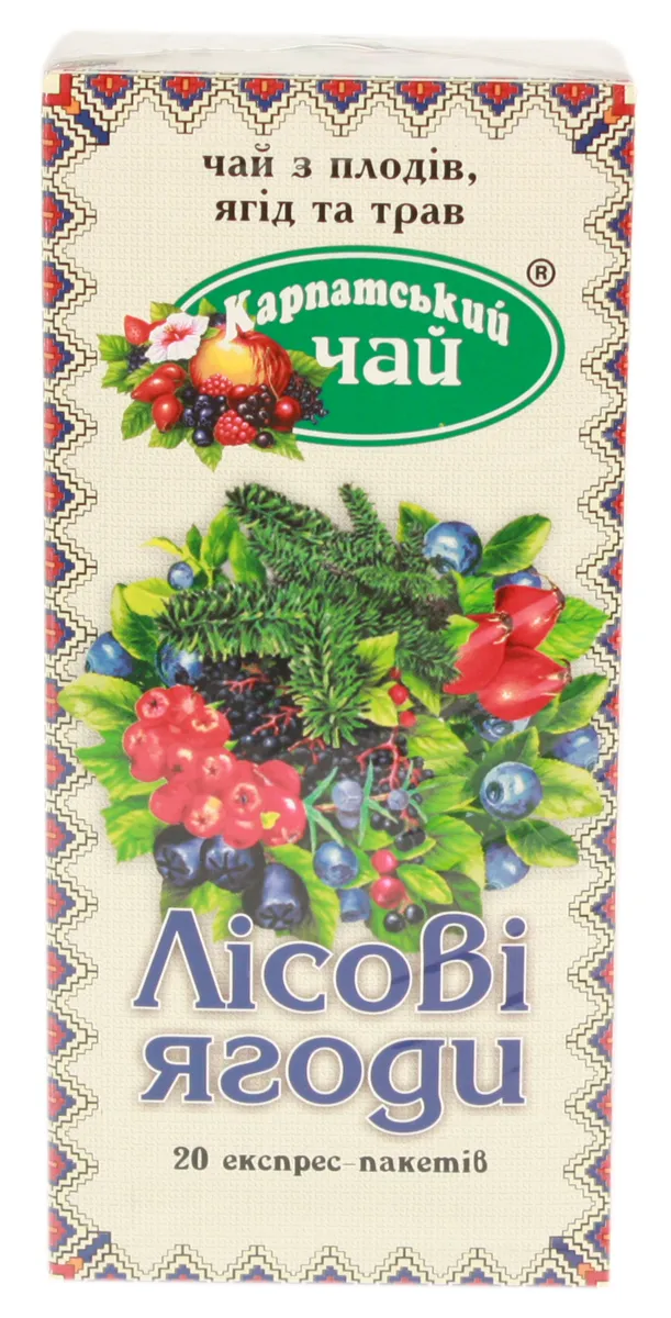 Karpatskyi Chai Forest Berries 20 bags 40g