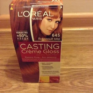 Loreal Casting Hair Dye 645 Amber — photo 4