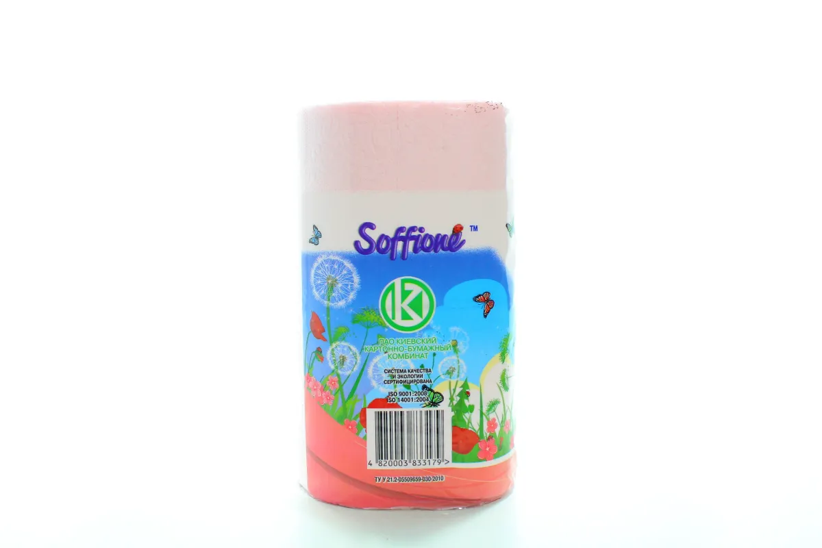 Туалетний папір Soffione Aroma рожевий 4 шт.