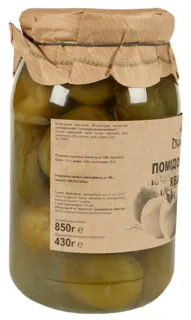 Dvorek Sauerkraut Green Tomatoes 880g — photo 2