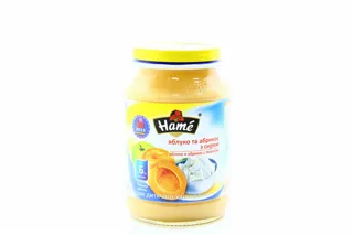 HAMÉ S.r.o. Apricot and Cheese Puree for Children from 6 Months Glass Jar 190g — photo 7
