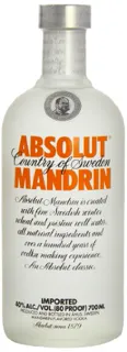 Absolut Mandarin Vodka 40% Glass Bottle 0.7L — photo 4