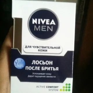 Лосьйон після гоління Nivea Men заспокійливий для чутливої шкіри без спирту 100 мл — фото 9
