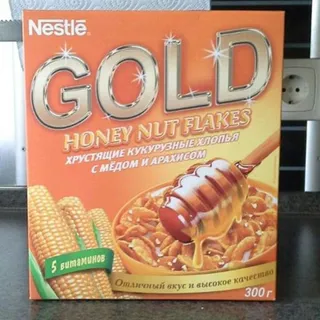 Nestle GOLD Breakfast with Honey and Peanuts 300g — photo 2