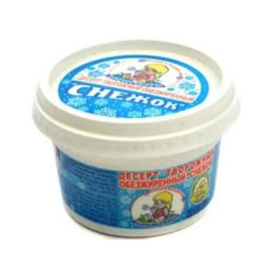 Molochnaya Strana Snezhok Low-fat Curd Dessert 200g
