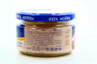 Santa Bremor Ikrima Capelin Roe with Smoked Salmon Glass Jar 165g — photo 3