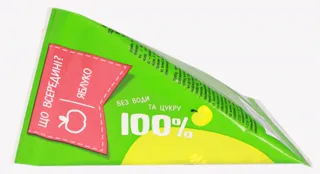 Chumak Fruzi apple puree tetra pack 65 g — photo 3