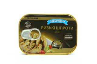 Akvamaryn Sprats in Oil, tin 230g — photo 4