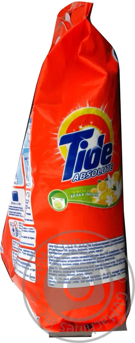 Засіб миючий Tide Лимон і Біла Лілія порошок автомат 4,5кг