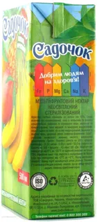 Sadochok Multifruit Nectar Unclarified Sterilized 500ml — photo 3