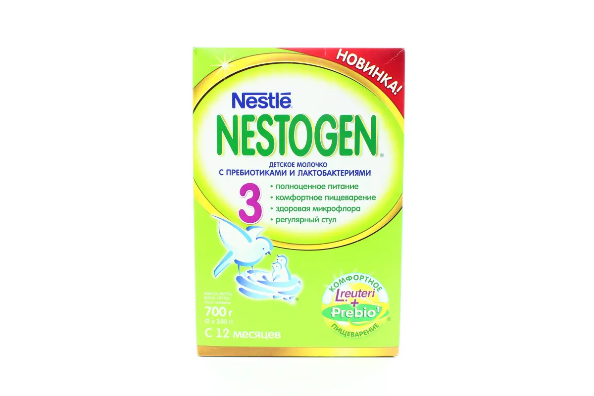 Nestle Nestogen 3 dry milk mix with prebiotics for children from 12 months 2x350g