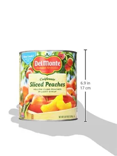 Del Monte Sliced Peaches, 106 oz — photo 4
