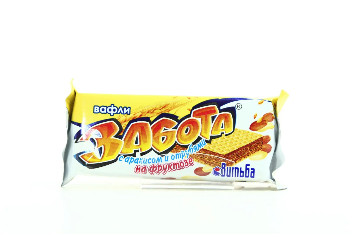 Vytba wafers Zabota with fructose, peanuts and bran 33g