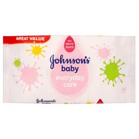 Johnsons Daily Care Baby Wet Wipes Multipack