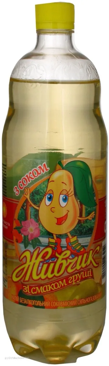 Obolon Zhyvchyk Pear Juice Drink Plastic Bottle 1L