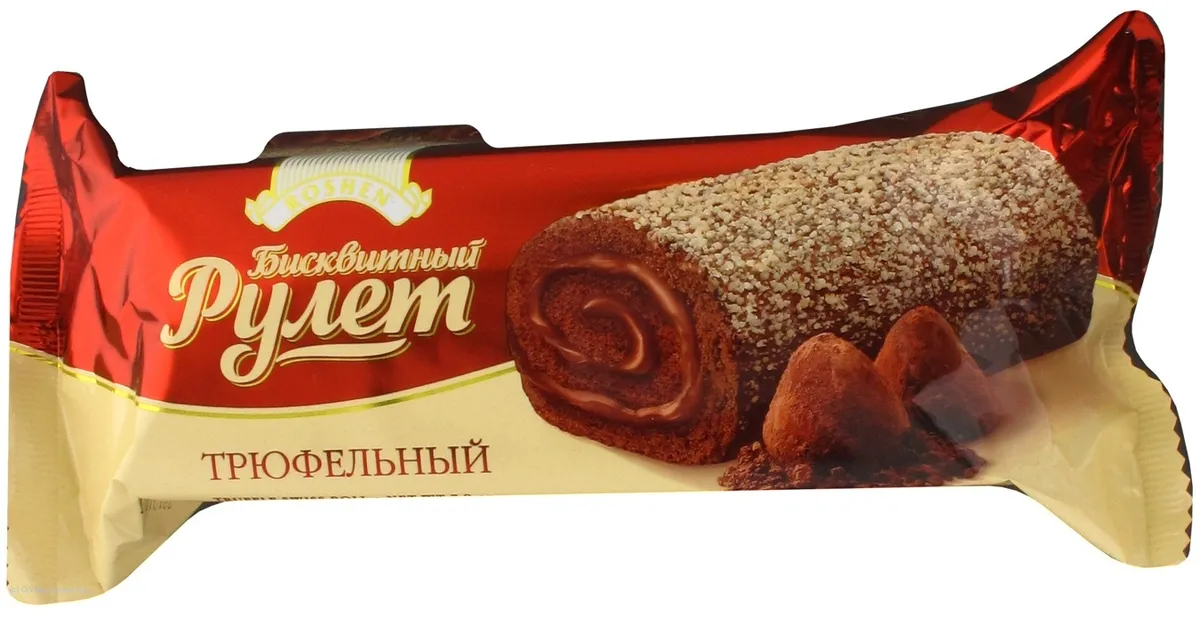 Roshen Truffle Sponge Roll 225g