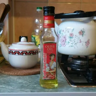 La Espanola Refined Olive Oil Glass Bottle 250ml — photo 4
