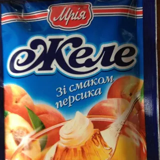 Mriya Peach Flavor Jelly 90g — photo 4
