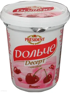 Dolce Cherry Curd Dessert 4% Plastic Cup 400g — photo 5