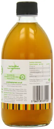 Green Bay Harvest Яблучний оцет з 10 Плюс Активним Медом Манука 500 мл
