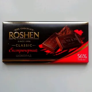 Roshen Chocolate 100g Extra Dark — photo 3