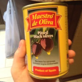 Maestro de Oliva Pitted Olives Tin 280g — photo 2