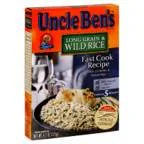 Uncle Bens Long Grain & Wild Rice Quick Cook Recipe, 6.2 oz box (pack of 12)