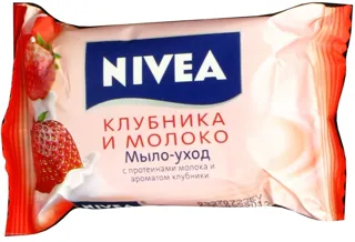 Nivea Strawberry and Milk Moisturizing Soap 90g — photo 2