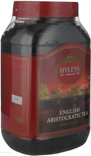Hyleys English Aristocratic Black Tea 300g Plastic Jar — photo 2