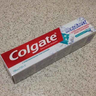 Colgate Max Shine Toothpaste with Whitening Crystals Crystal Mint 100ml — photo 11