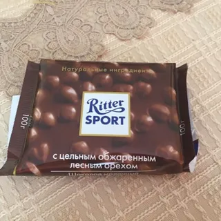 Ritter Sport Milk Chocolate with Hazelnuts 100g — photo 6
