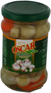 Печериці мариновані Oscar 320 мл — фото 4