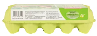 Yasensvit chicken eggs brown white C1 tray 10 pcs — photo 3