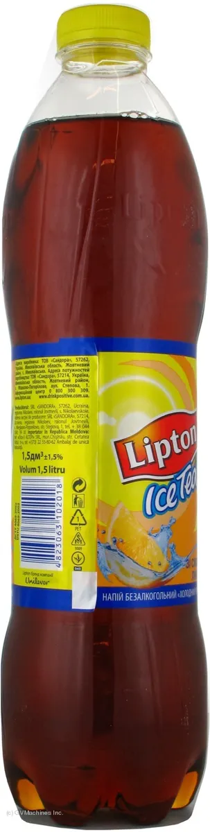 Lipton Iced Black Tea Lemon Flavor 1.5l