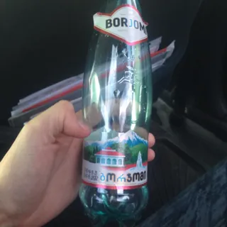 Borjomi sparkling mineral water plastic bottle 0.5L — photo 9