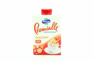 MilkLife Premialle sterilized cream pure pack 15% 200g — photo 4