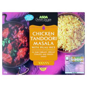 ASDA Tandoori Chicken Masala & Pilau Rice