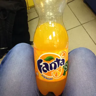 Fanta Orange Drink Plastic Bottle 2L — photo 2
