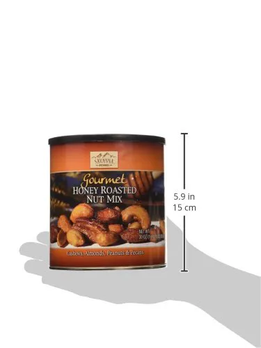 Мед з смаженими горіхами Savanna Orchards 30 г