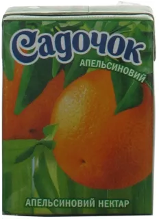 Sadochok Orange Nectar Unfiltered Sterilized 200ml — photo 5