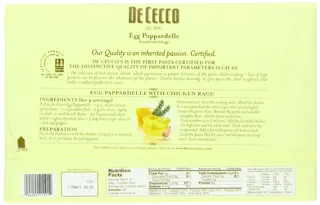 De Cecco Egg Pappardelle Pasta, 8.8 oz — photo 9