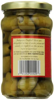 Napoleon stuffed olives, jalapeño, 6.5 oz — photo 2