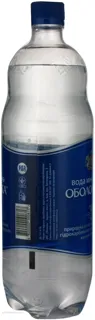 Obolon Obolonska Mineral Water, Carbonated, Plastic Bottle 1L — photo 2