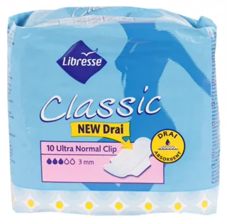 Libresse Classic Ultra Normal Dry Sanitary Pads 10 pcs — photo 7