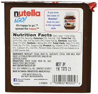 Nutella & GO! Snack - Box 12 - 52g — photo 2