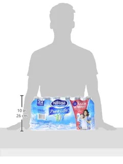 Nestle Pure Life purified bottled water, 16.9 Oz., pack of 24 — photo 2